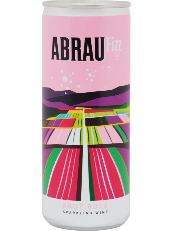 Abrau Fizz Brut Rose, in a can