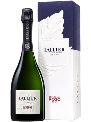 Champagne Lallier, R.020 Brut, Champagne AOC, gift box 0.75 л