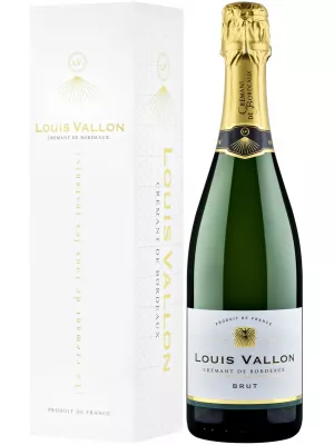 Louis Vallon Cremant de Bordeaux AOC Brut, gift box 0.75 л