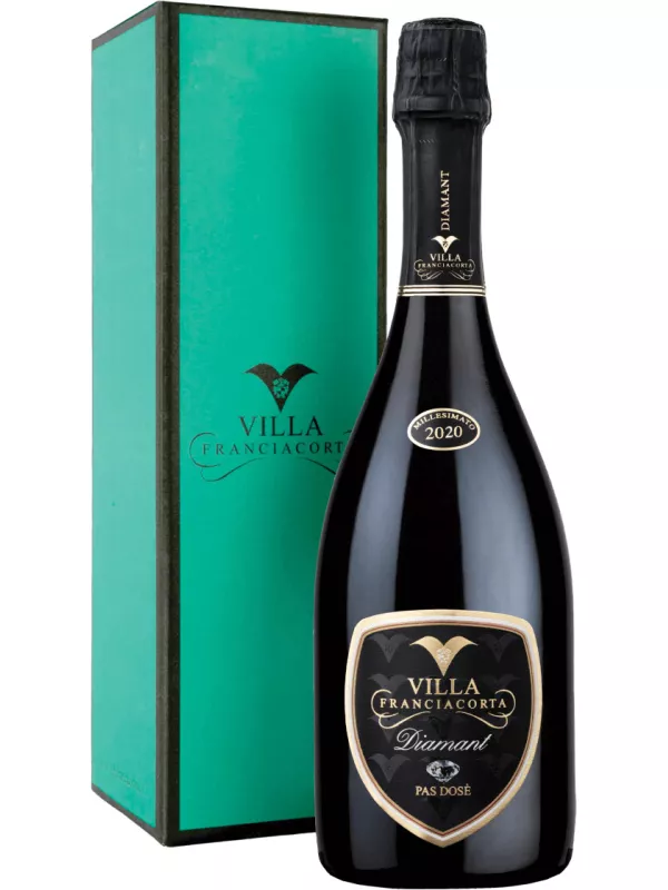 Villa Franciacorta, Diamant Pas Dose, Franciacorta DOCG, gift box