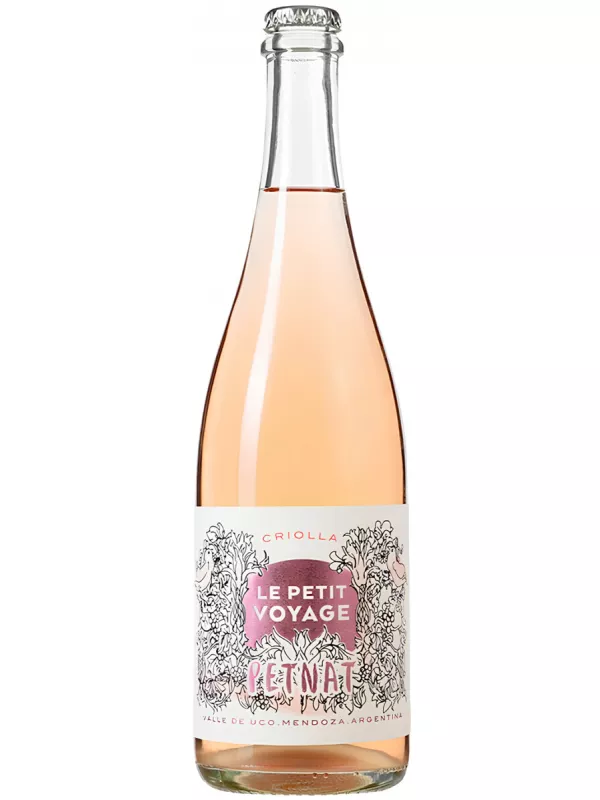 Le Petit Voyage Criolla Pet Nat Еxtra Brut Rose, Mendoza