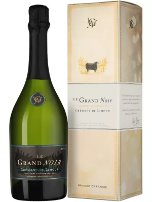 Le Grand Noir Brut, Cremant de Limoux AOP, gift box 0.75 л 2023