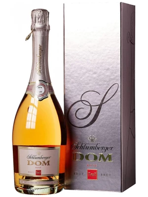 Schlumberger, Dom TFXT Rose Brut gift box 0.75 л 2013