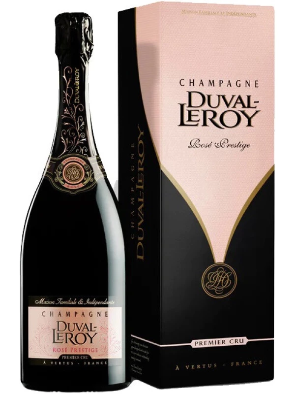 Duval-Leroy, Rose Prestige Premier Cru, Champagne AOC, gift box