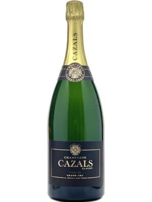 Claude Cazals, Carte Or Blanc de Blancs Grand Cru Brut, Champagne AOC 1.5 л 2016