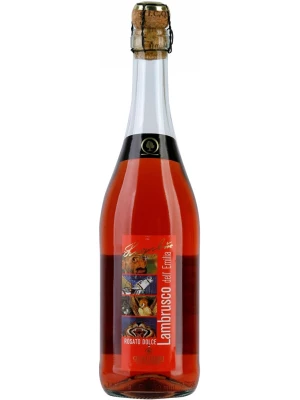 Ligabue Rosato Dolce, Lambrusco dell'Emilia IGP 0.75 л