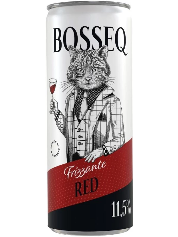 Bosseq Frizzante Red, in can