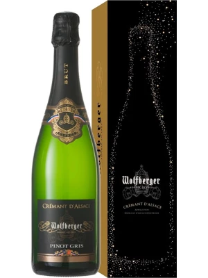 Wolfberger Cremant d'Alsace Pinot Gris, gift box 0.75 л