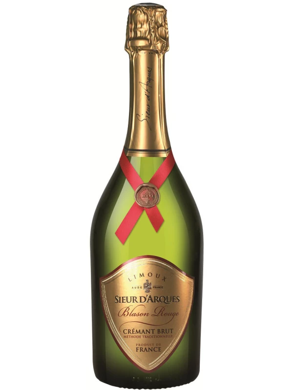 Sieur d'Arques, Blason Rouge Cremant Brut, Limoux AOC