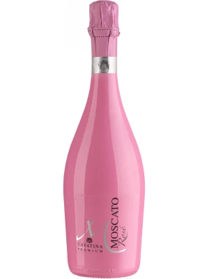 Cavatina Moscato Spumante Rose Semi-Sweet, rose bottle 0.75 л