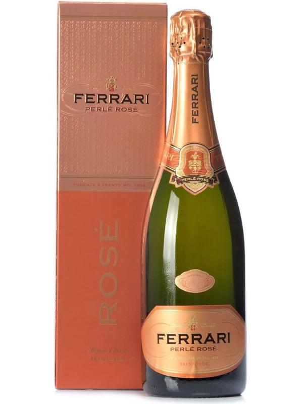 Ferrari, Perle Rose Brut Trento DOC, gift box