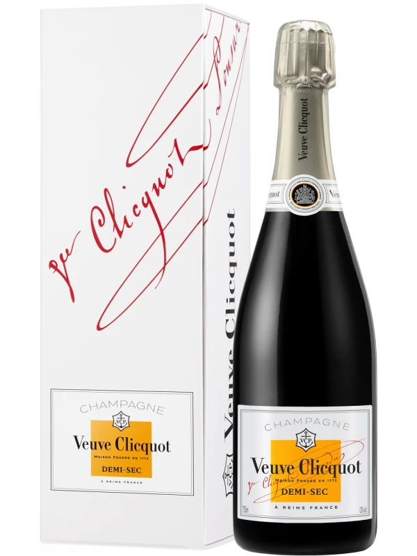 Veuve Clicquot Demi-Sec, gift box