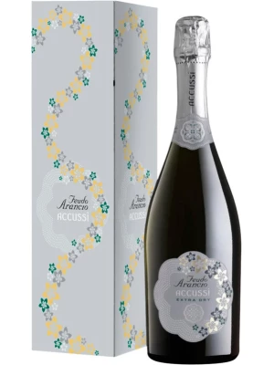 Feudo Arancio, Accussi Extra Dry, gift box 0.75 л