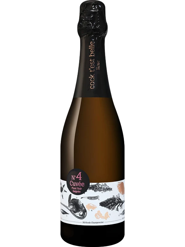 Cock t'est belle Cuvee №4 Pinot Noir Saignee Extra Brut