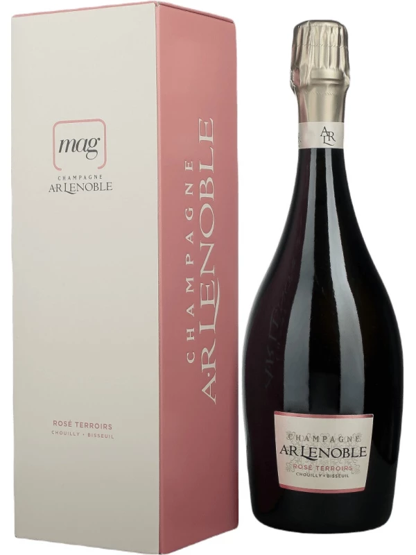 Champagne AR Lenoble, Rose Terroirs, gift box