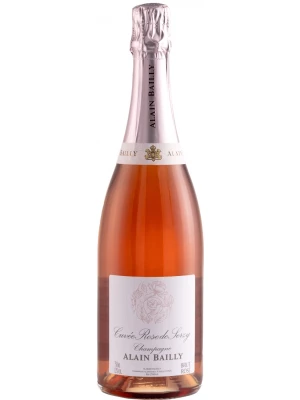 Champagne Alain Bailly, Cuvee Rose De Serzy Brut, Champagne AOC 0.75 л