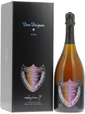Dom Perignon Rose Vintage Brut, Design by Tokujin Yoshioka, gift box 0.75 л 2005