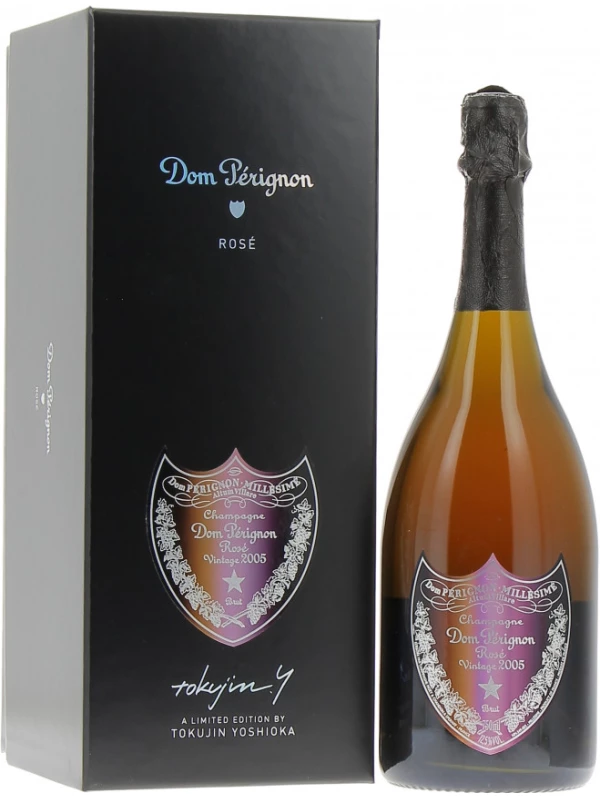 Dom Perignon Rose Vintage Brut, Design by Tokujin Yoshioka, gift box
