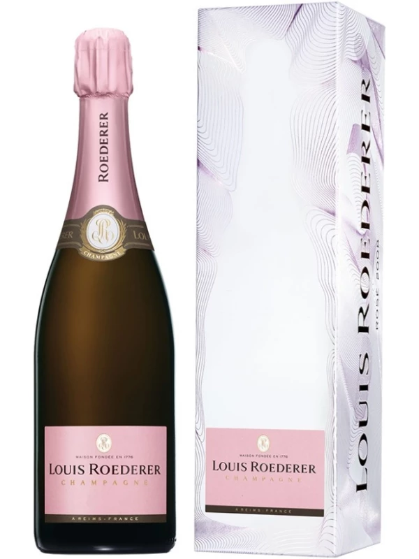 Brut Rose AOC, Grafika gift box