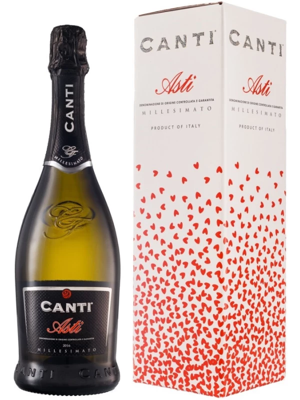 Canti, Asti DOCG, gift box Romantic