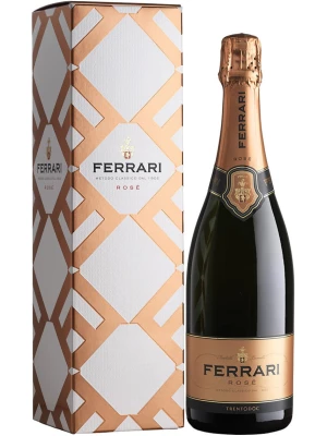 Ferrari, Rose Brut, Trento DOC, gift box 0.75 л