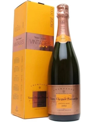 Veuve Clicquot Vintage Rose 2002 in gift box 0.75 л 2002