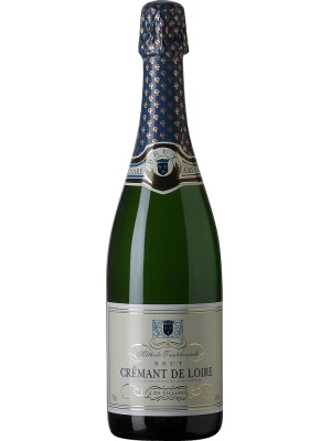 J. de Villaret Brut, Cremant de Loire AOC 0.75 л