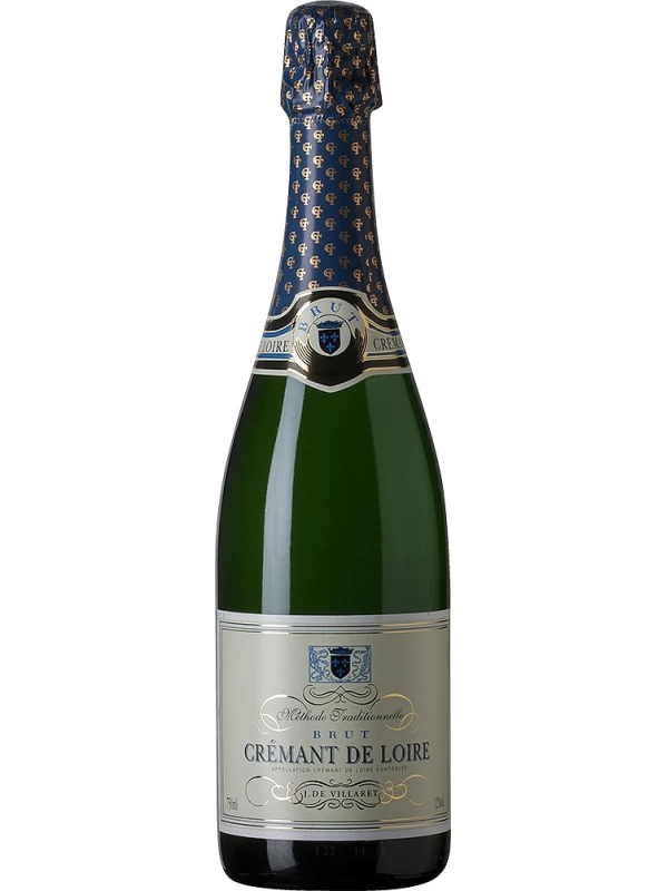 J. de Villaret Brut, Cremant de Loire AOC