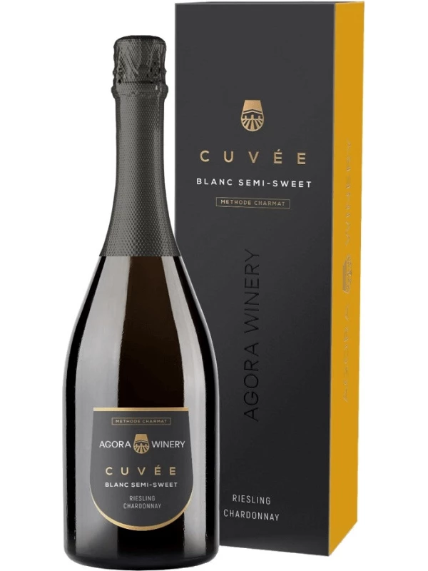 Agora Cuvee Riesling Chardonnay, gift box