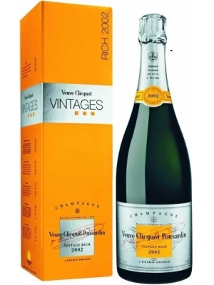 Veuve Clicquot Rich Reserve 2002 with gift box 0.75 л 2002