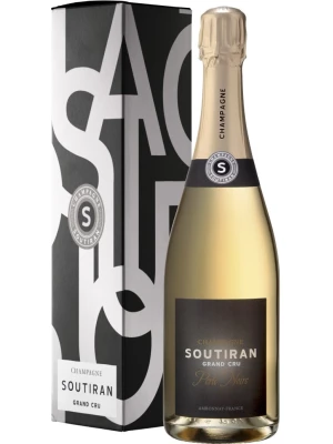 Soutiran, Perle Noire Ambonnay Grand Cru, Champagne AOC, gift box 0.75 л