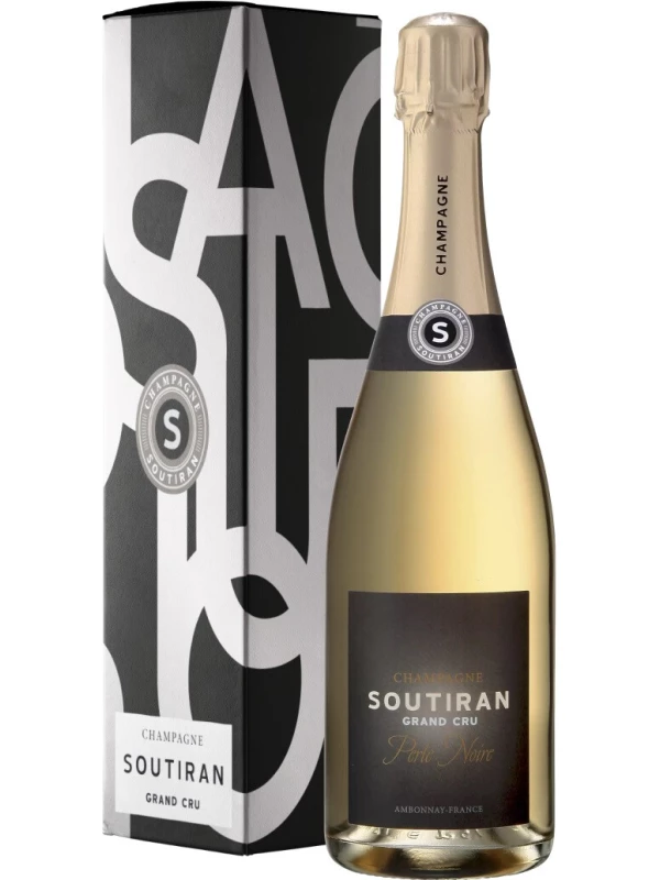 Soutiran, Perle Noire Ambonnay Grand Cru, Champagne AOC, gift box