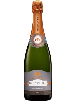 Champagne Breton Fils, Grande Reserve Brut, Champagne AOC 0.75 л