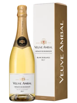 Veuve Ambal, Blanc de Blancs Brut, gift box 0.75 л