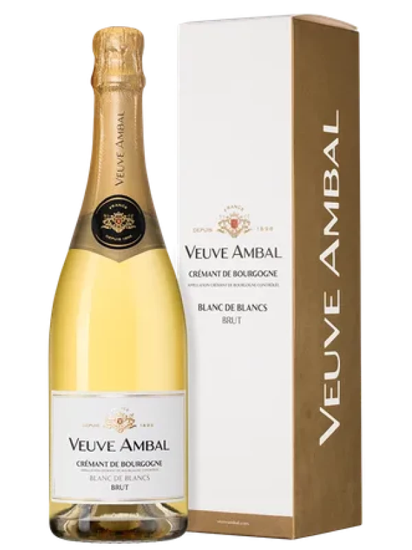 Veuve Ambal, Blanc de Blancs Brut, gift box