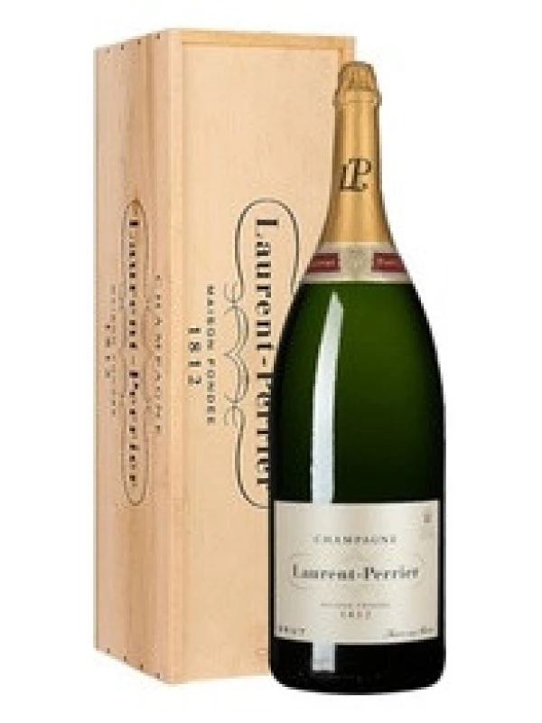 Brut Laurent-Perrier, wooden box