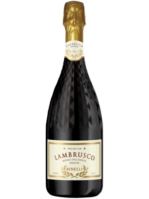Binelli Premium Lambrusco Rosso Secco, Dell'Emilia IGT 0.75 л
