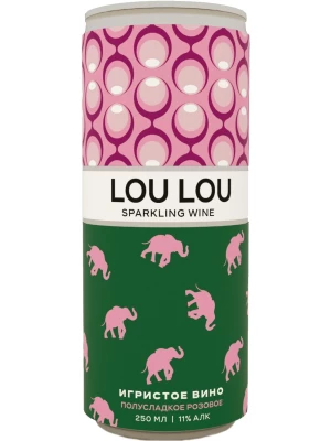 Lou Lou Rose Semisweet, in can 0.2 л