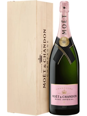 Moet & Chandon, Brut Imperial Rose, wooden box 3 л
