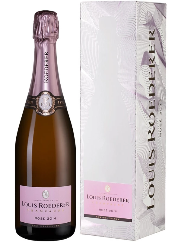 Louis Roederer, Brut Rose AOC, Grafika gift box