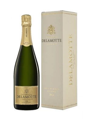 Delamotte, Brut Blanc de Blancs, gift box 0.75 л 2014