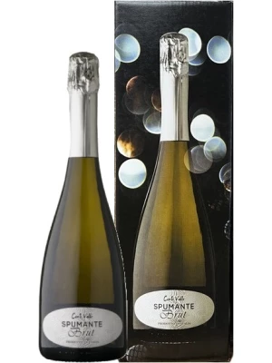 Conti Valli Spumante Brut, gift box 0.75 л