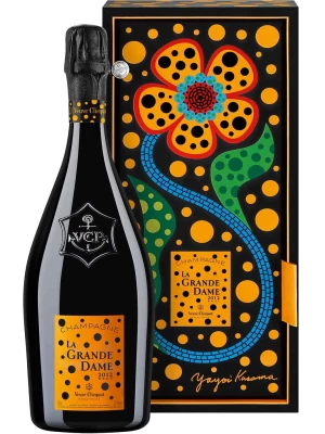 Veuve Clicquot, La Grande Dame, 2012, Limited Edition Design by Yayoi Kusama, gift box 0.75 л 2012