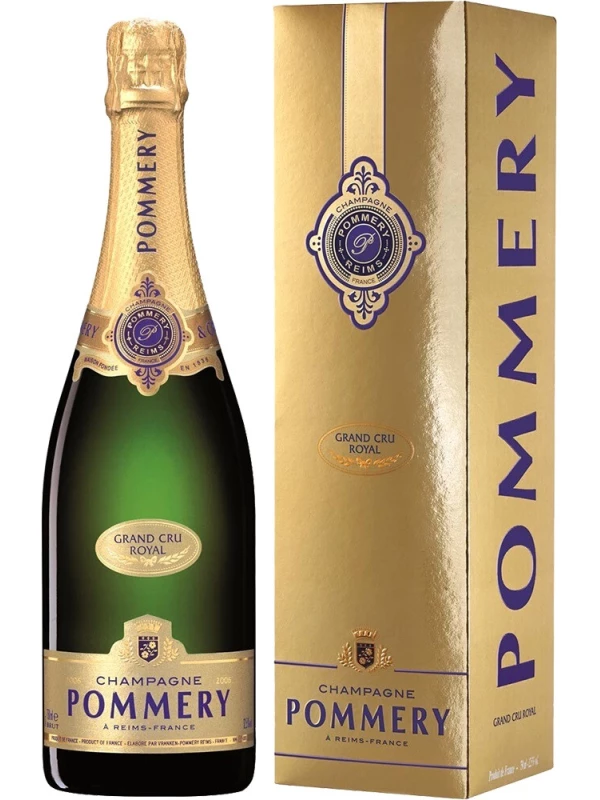 Pommery, Grand Cru Royal Vintage Brut, Champagne AOC, 2008, gift box