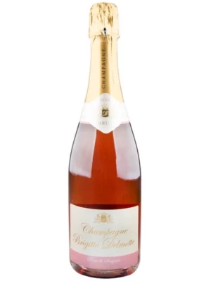 Brigitte Delmotte, Rose de Saignee Brut, Champagne AOC 0.75 л 2023