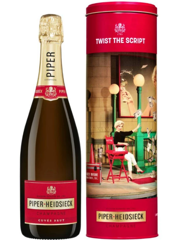 Piper-Heidsieck Brut, gift tube Marilyn Monroe