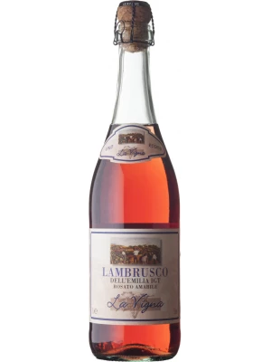La Vigna Lambrusco Rosato Amabile, Emilia IGT 0.75 л