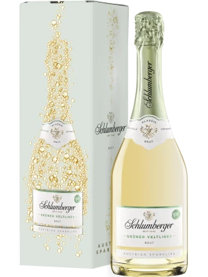 Schlumberger, Gruner Veltliner Brut Klassik, gift box 0.75 л