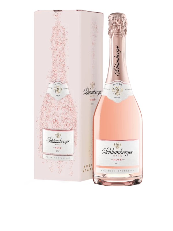 Schlumberger, Rose Brut Klassik, gift box