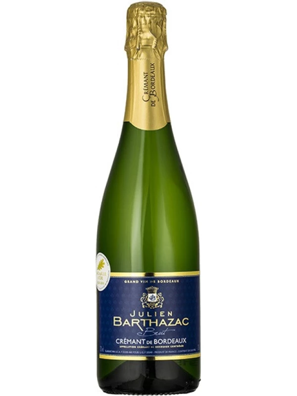 Julien Barthazac Blanc de Noirs Brut, Cremant de Bordeaux AOC